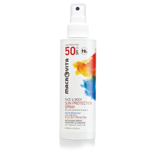 Sun Protection Face & Body Spray SPF50