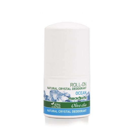 Natural Crystal Deodorant Roll On Ocean