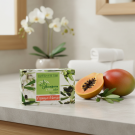 Pure Olive Oil Soap Papaya Mango