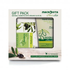 Gift Pack - Hand Cream Classic & Pure Olive Oil Soap Natural