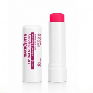 Macrovita Lip Balm Raspberry SPF20 Tinted