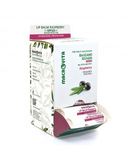 Macrovita Lip Balm Raspberry SPF20 Tinted
