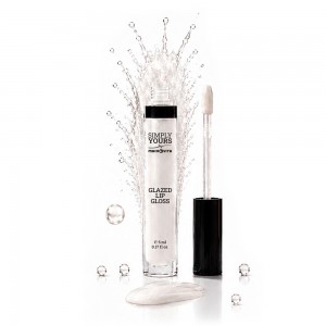 Macrovita Glazed Lip Gloss White Sparkle