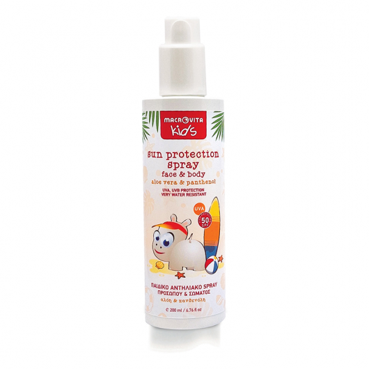 Kids Sun Protection Spray Face & Body SPF50