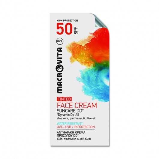 Sunscreen DD* face cream SPF50 Sachet
