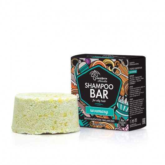 Shampoo bar for oily hair Rosemary
