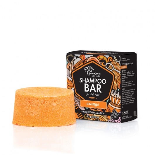Shampoo bar for dull hair Orange