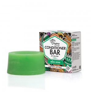 Conditioner bar for dry hair Aloe vera